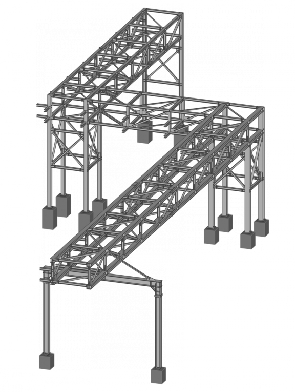 Rohrbrücke Wesseling